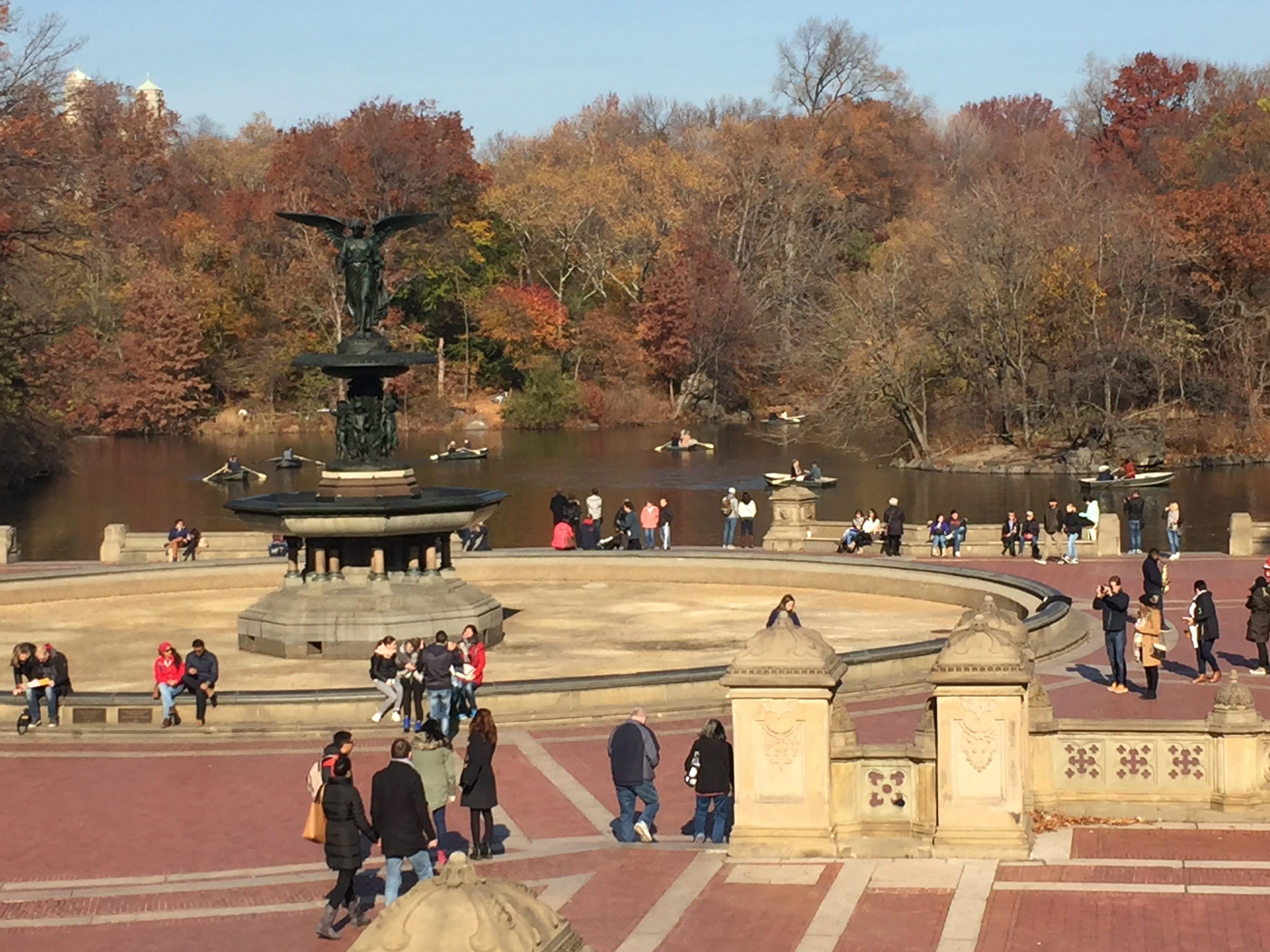 Bethesda Fountain in Central Park