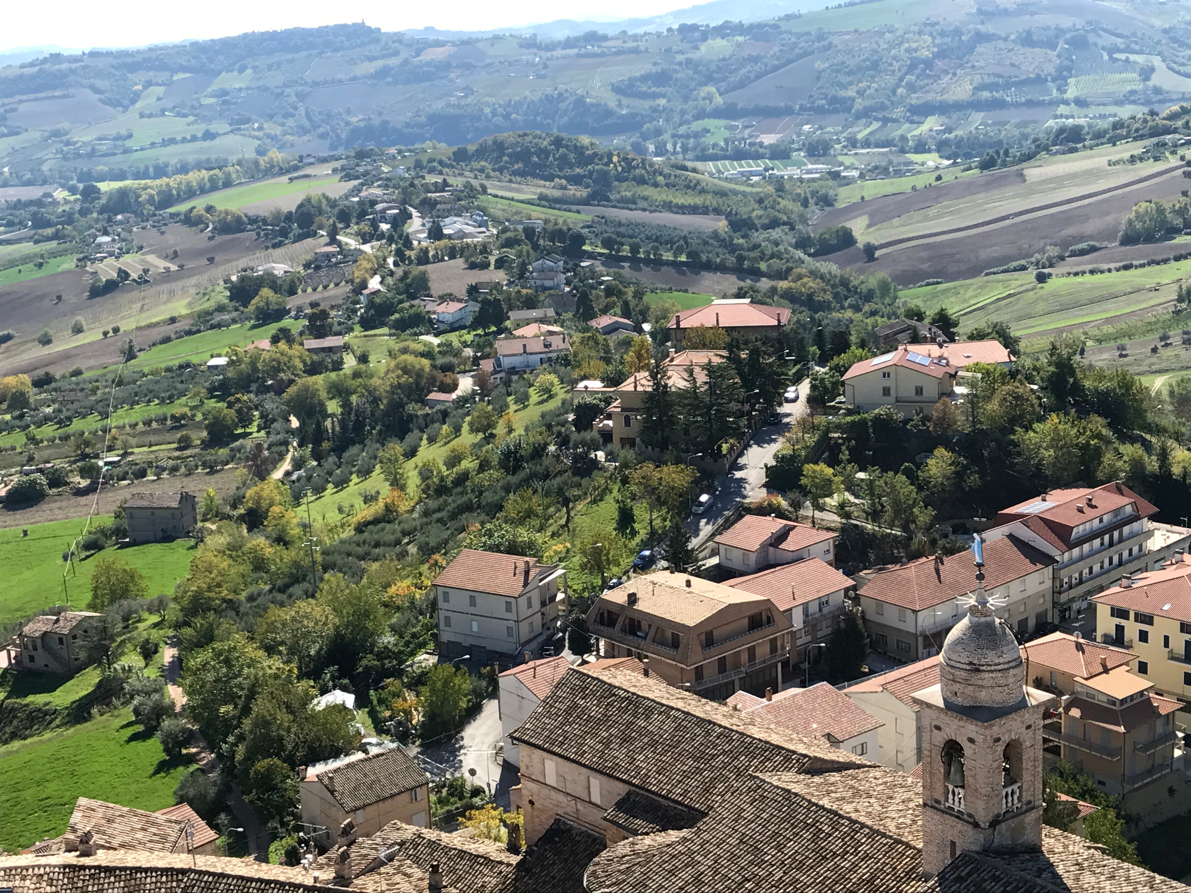 A valley in regional italy