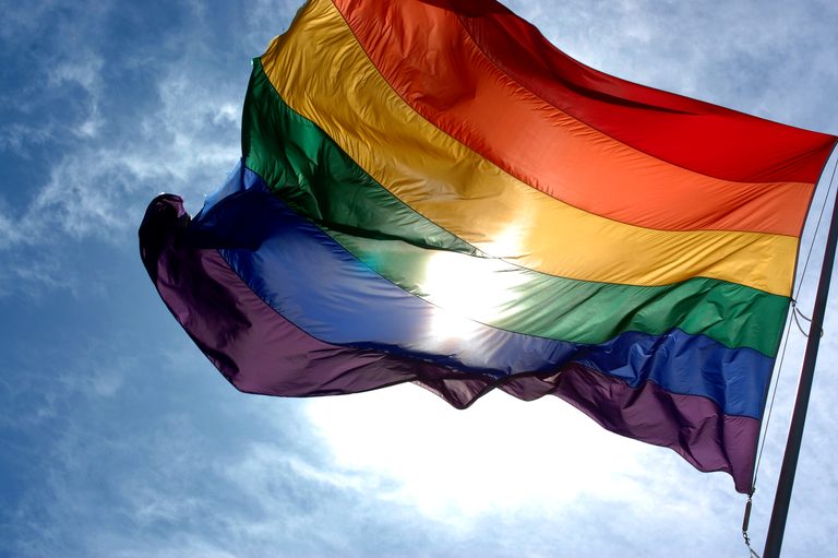 The pride flag