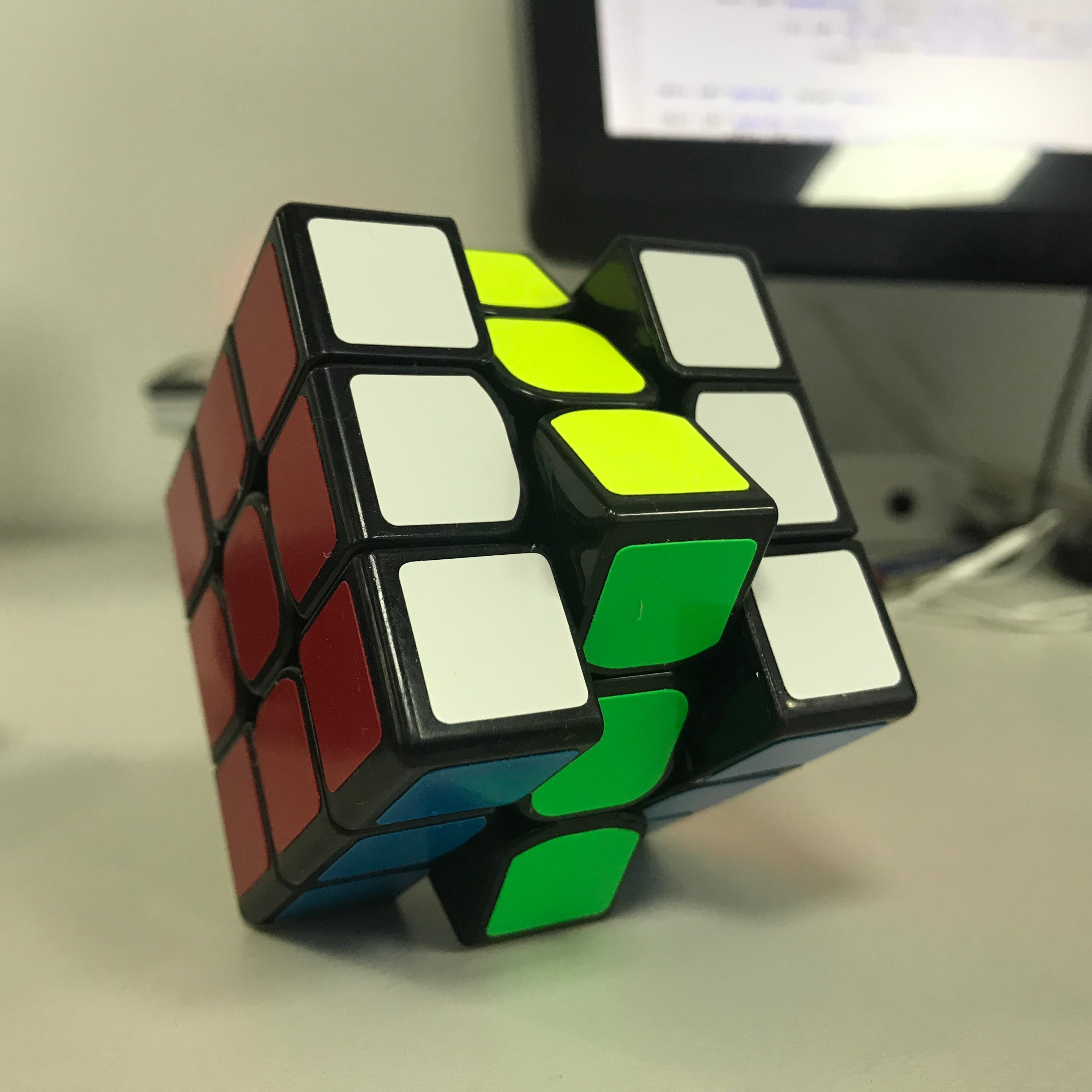 A Rubik's Cube.