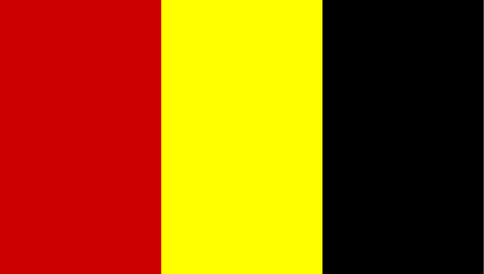 Red, yellow and black stripes representing colours of the Aboriginal flag
