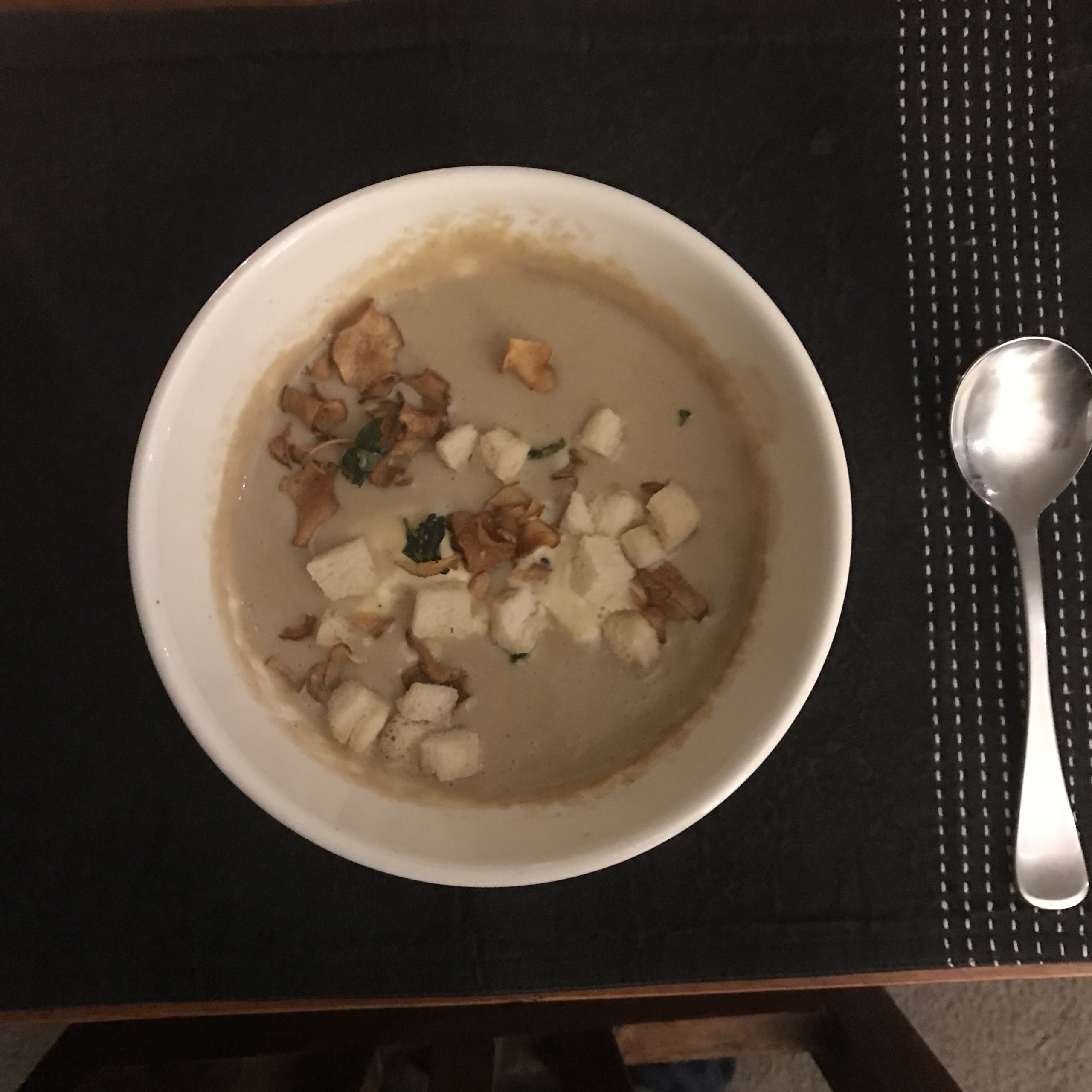 A bowl of soup